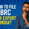brc filing, India export